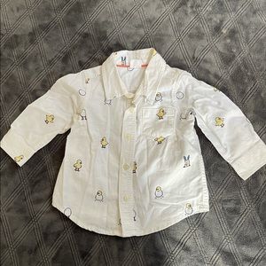 Gap Baby Boy button down Long Sleeve Shirt